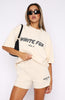 Offstage Oversized Tee Pebble