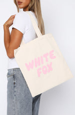 Main Moment Tote Bag Cream/Pink