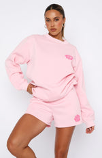 Look For Me Oversized Sweater Pink