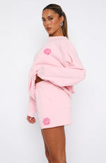 Look For Me Oversized Sweater Pink