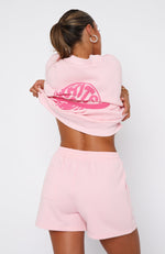 Look For Me Lounge Shorts Pink