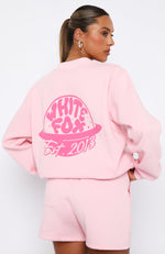 Look For Me Oversized Sweater Pink