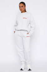 Love Club Sweatpants Grey Marle