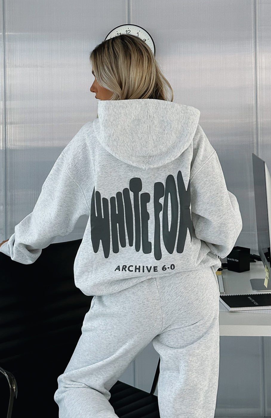 Archive 6.0 Oversized Hoodie Haze | White Fox Boutique UK