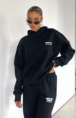 The Main Season Oversized Hoodie Black