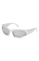 Mamba Sunglasses Silver Reflective