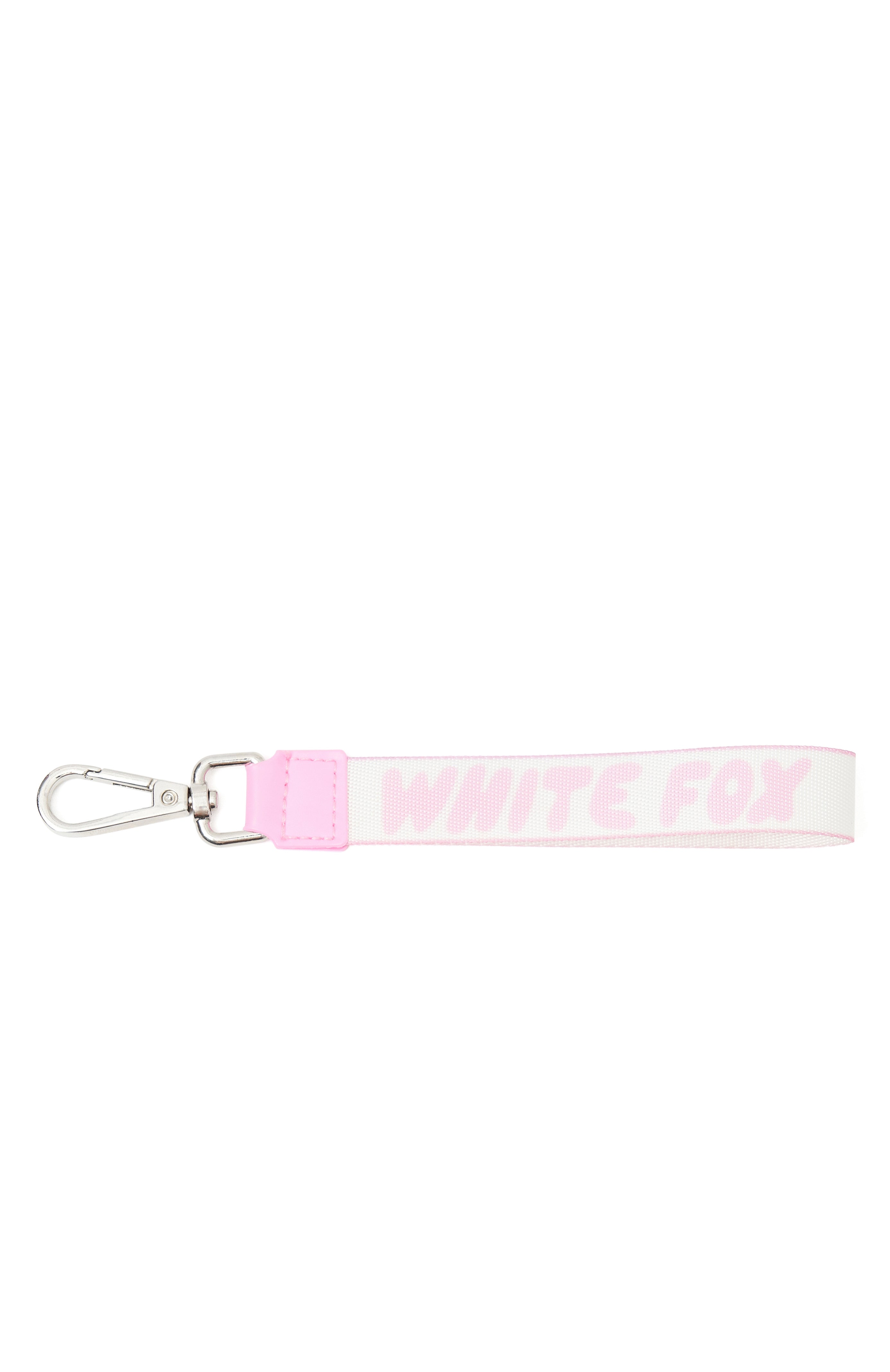 Next Level Strap Keychain Pink | White Fox Boutique UK