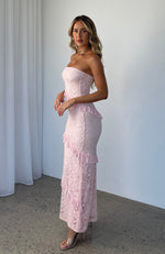 She's A Masterpiece Lace Maxi Dress Pink | White Fox Boutique UK She's A Masterpiece Lace Maxi Dress Pink | White Fox Boutique UK