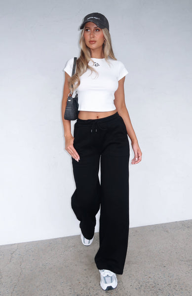 You' d Love It Here Wide Leg Sweatpants